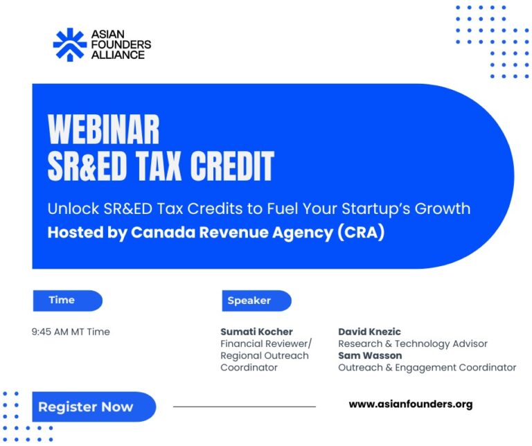 Unlock SR&ED Tax Credits to Fuel Your Startup’s Growth